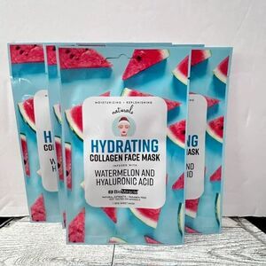 Set of 5 Hydrating Collagen Face Mask by Bio Miracle